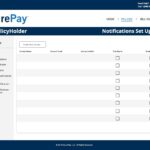 InsurePay-Application Mockup-Policy-Notifications Set Up