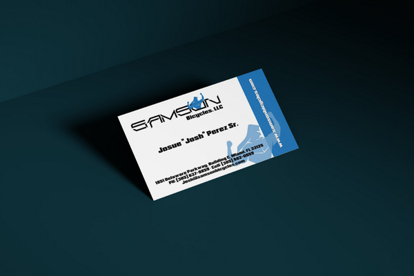 Business Card Design – Samson Bicycles