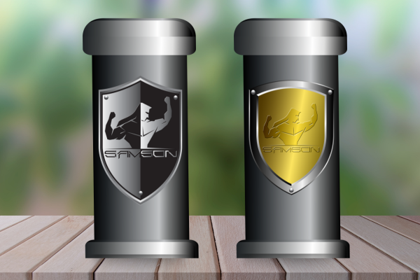 Stainless Steel Shield Emblem – Samson Bicycles